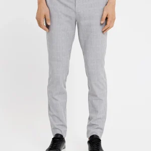 JOSH 028 - LIGHT GREY CHECK