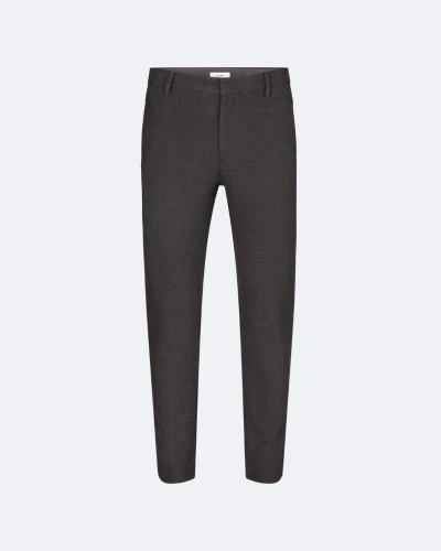 JOSH 039 - NAVY BROWN GRID