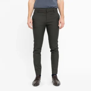 JOSH 438 - DARK GREEN MELANGE