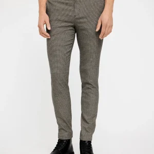 JOSH 864 - BLUE ARMY MULTI CHECK - LENGTEMAAT 34