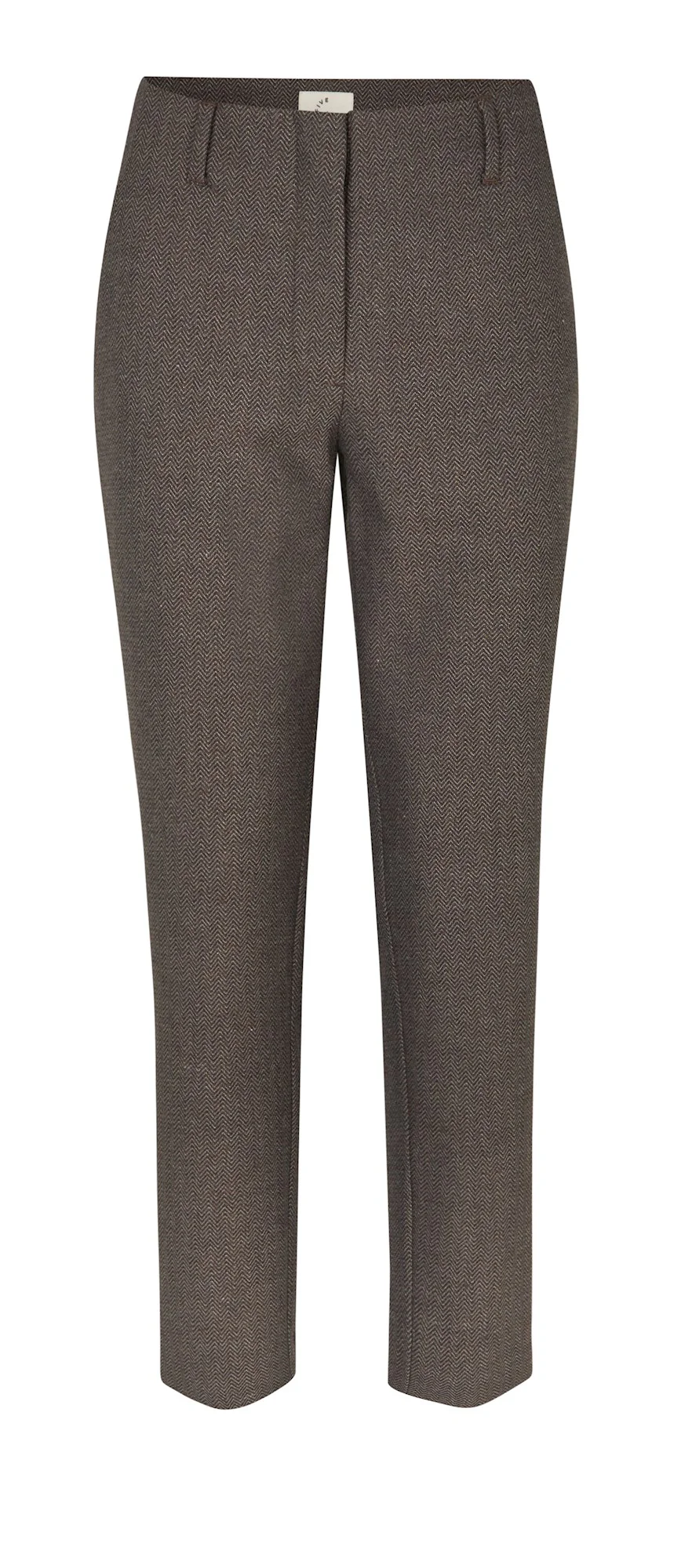 JULIA 023 - SEPIA HERRINGBONE - ANKLE - Afbeelding 8