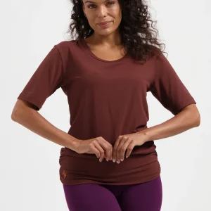 Kami Yoga Tee - Marron