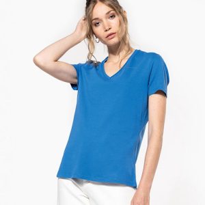 Kariban BIO150 dames T-shirt V-hals