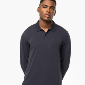 Kariban Bio180 Piqué Longsleeve heren Polo