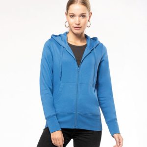 Kariban Ecologische sweater met Rits dames Vest