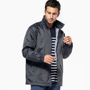 Kariban Gevoerde heren Windbreaker