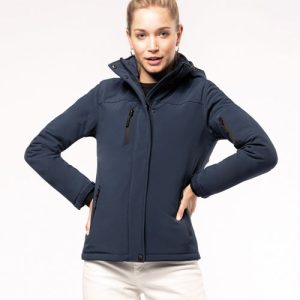Kariban Gewatteerde dames Softshell parka