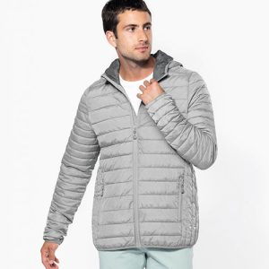 Kariban Hooded Lightweight padded heren Jacket