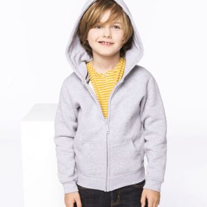 Kariban Hooded Sweater met Rits kinder Vest