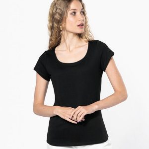 Kariban Korte Mouwen dames T-shirt boothals