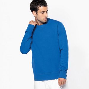 Kariban Kruis-overstiksels Ronde hals heren Sweatshirt