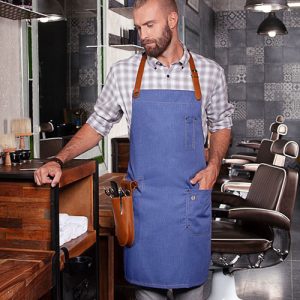 Karlowsky Bib Apron Jeans-Style unisex Schort