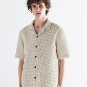 KILIAN WAFFLE - ECRU MELANGE