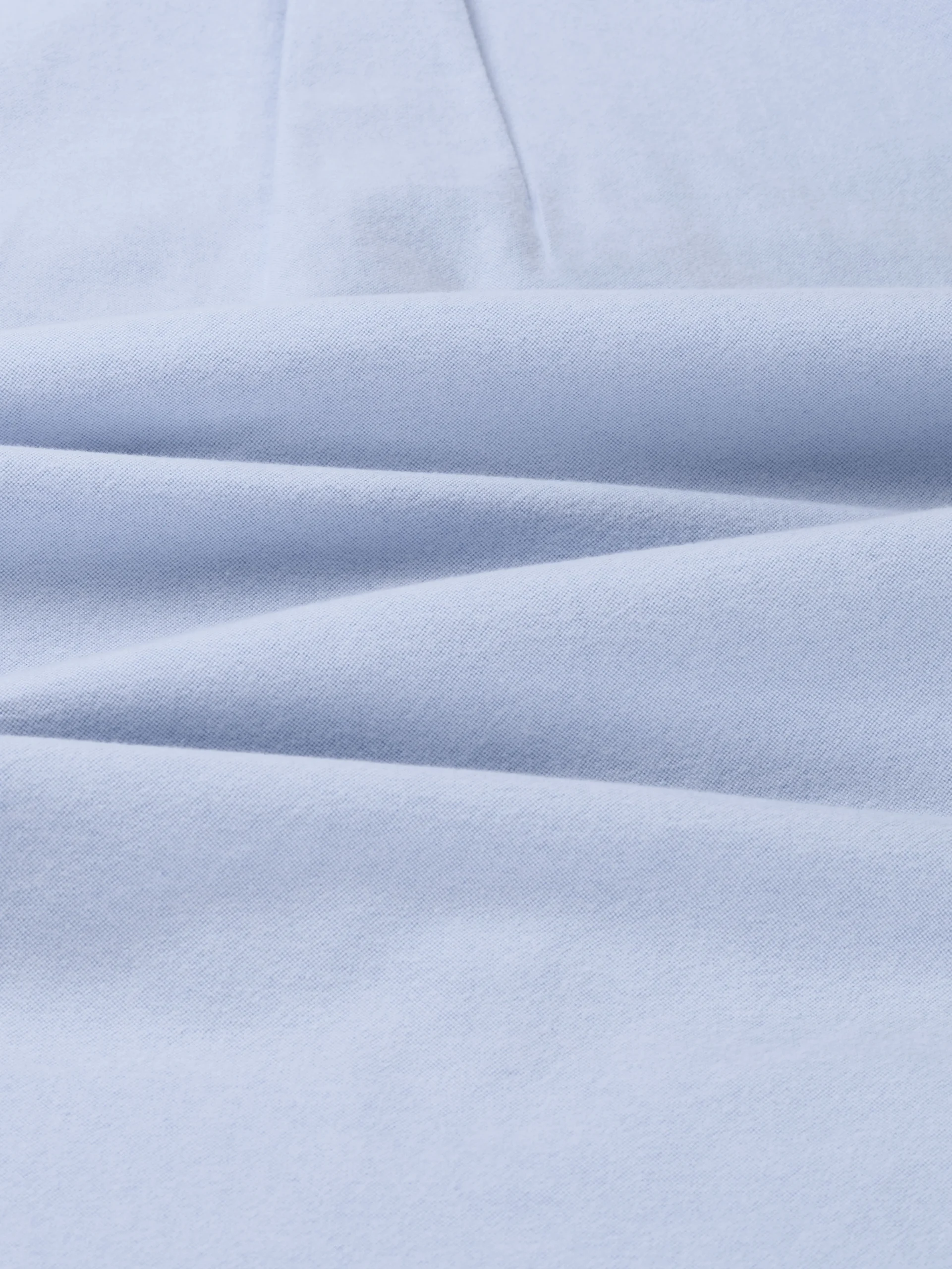 SHIRT BRUSHED FLANNEL - LIGHT BLUE - Afbeelding 3