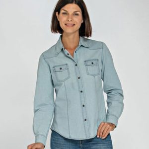 Lemon & Soda Denim dames Shirt