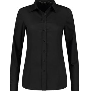 Lemon & Soda Stretch Poly-Cotton Mix dames Shirt