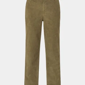 LUCASPL 393 - OLIVE CORDUROY - LENGTEMAAT 34