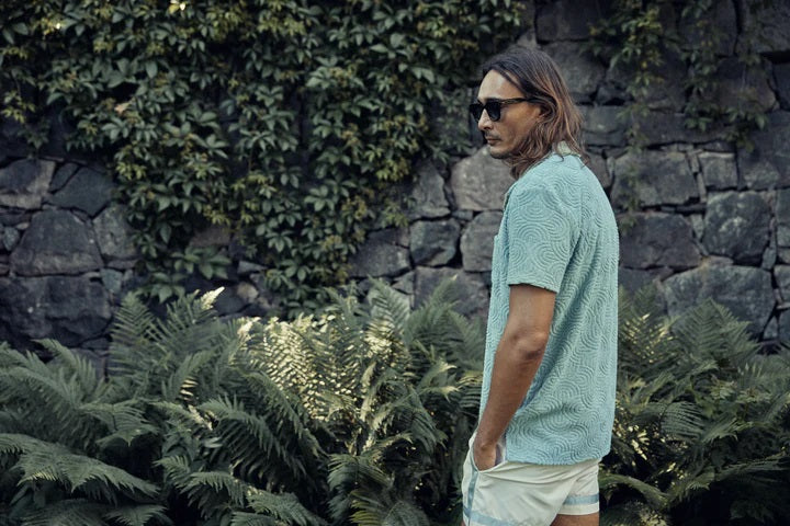 PACIFIC BATHING TRUNKS - BIRCH/ GRAY MIST - Afbeelding 3