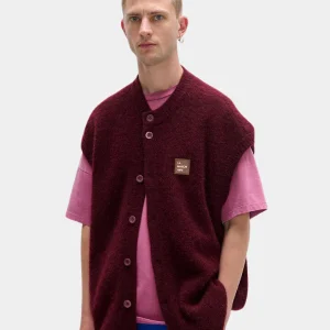 VITOW VEST - GRENAT CHINE