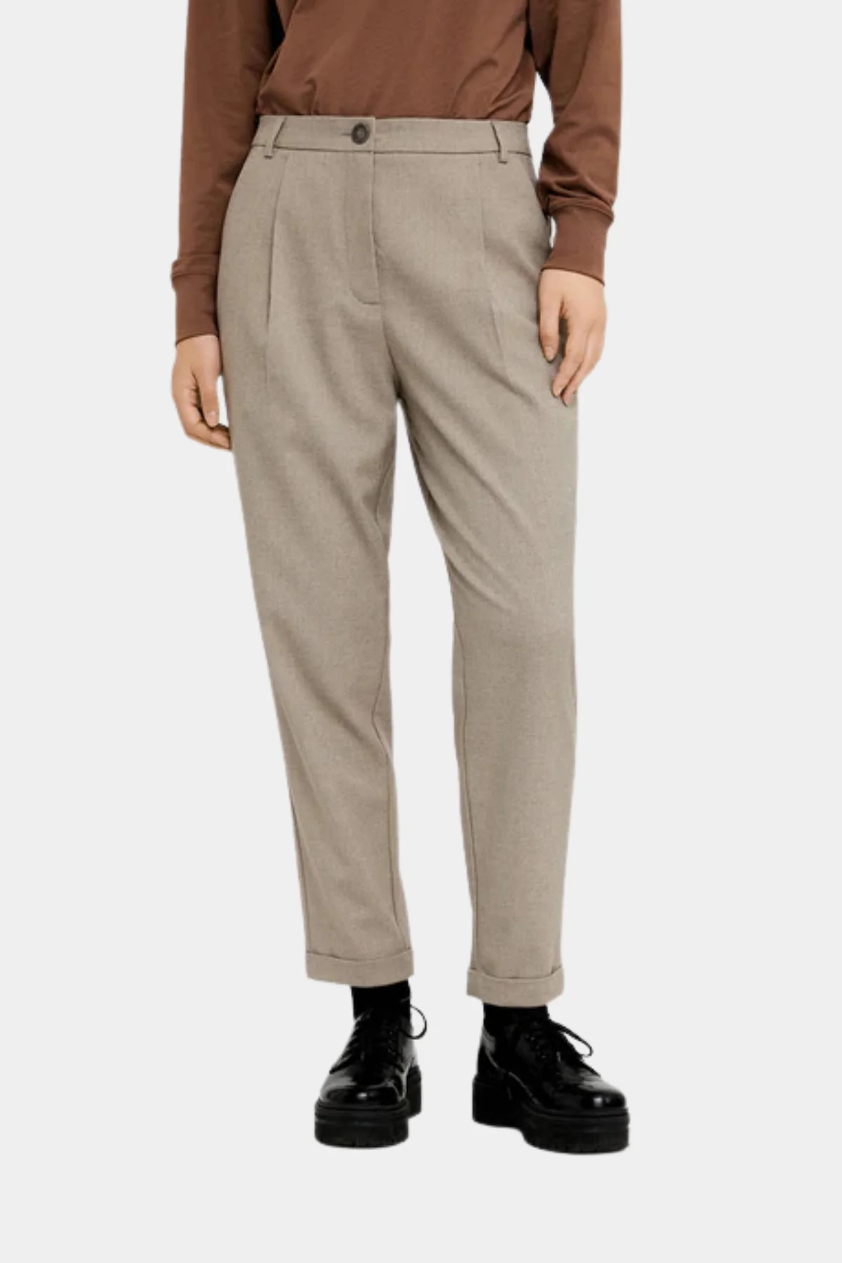 MALOUFV 438 - DARK SAND MELANGE