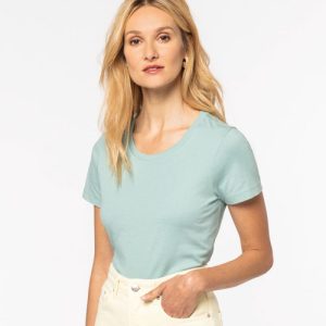 Native Spirit 100% Katoen dames T-shirt ronde hals