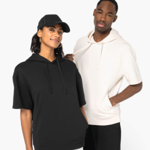 Native Spirit Oversized unisex Hoodie met korte mouwen