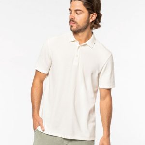 Native Spirit Wafeltricot heren Polo