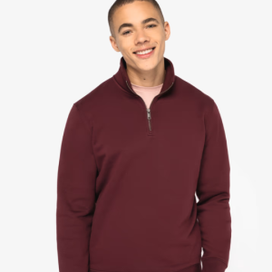 Native Spirit Zip Neck heren Sweater