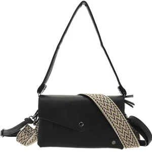Black crossbody / schoudertasje Rochdale