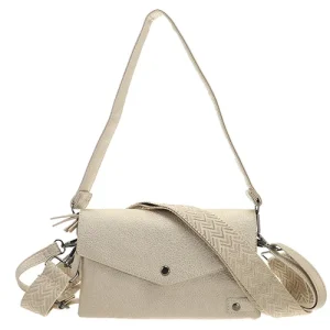 Champagne crossbody / schoudertasje Rochdale