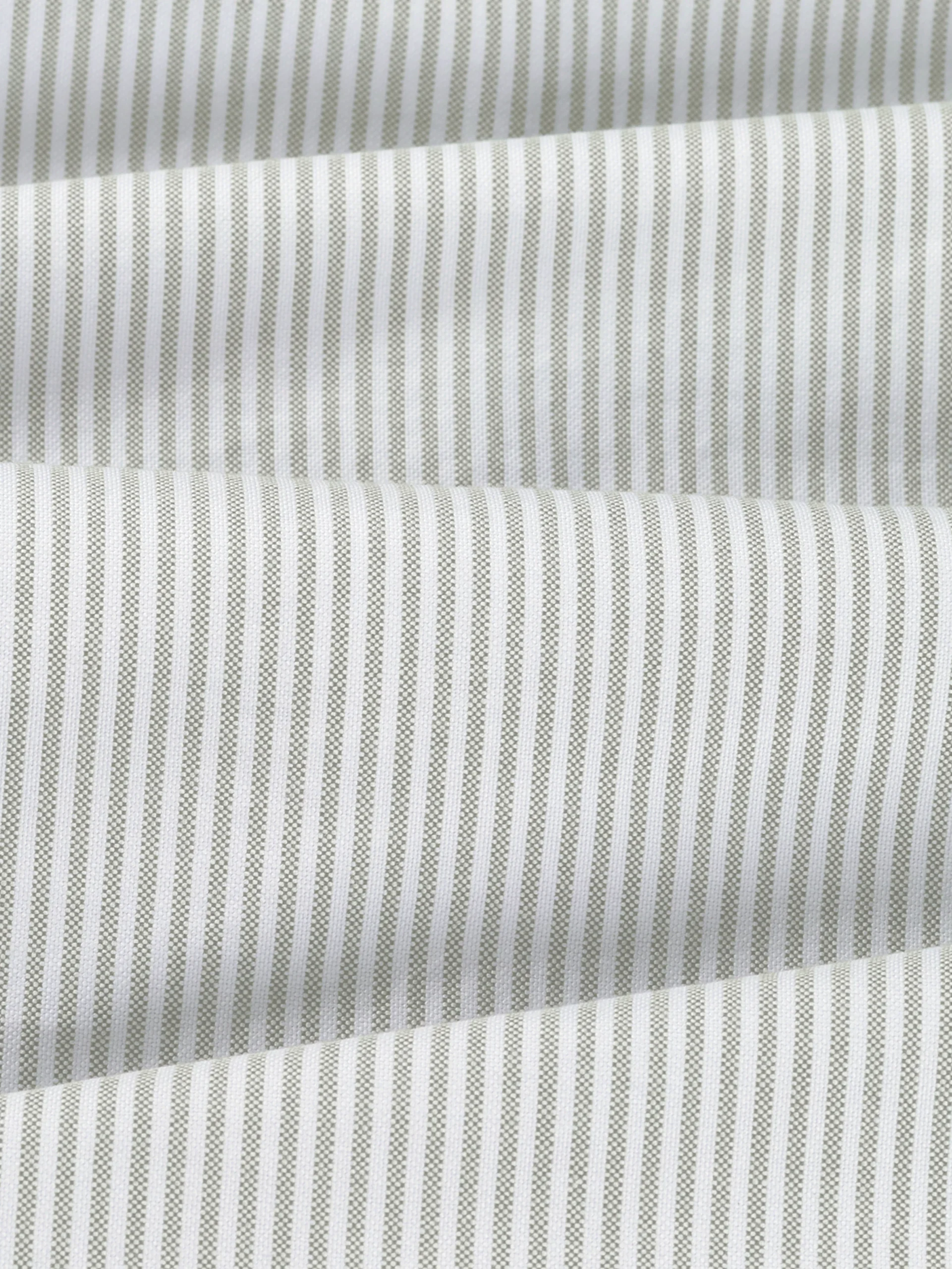 OXFORD SHIRT - LEAF GREEN STRIPE - Afbeelding 4