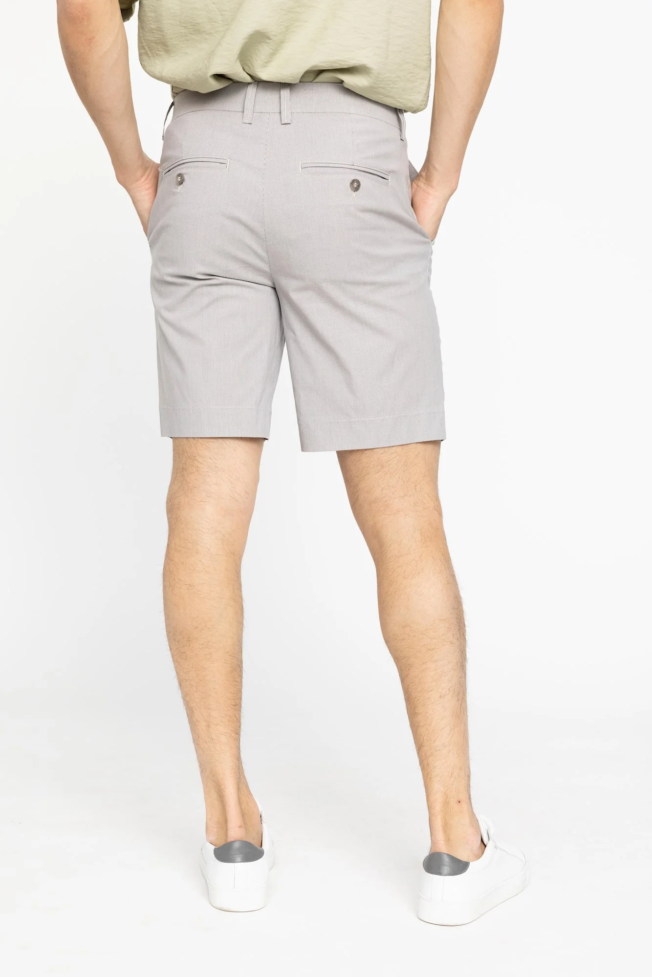 OSCAR SHORTS 923 - MOONBEAM NANO STRIPE - Afbeelding 3