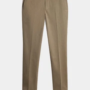 CHED FLANNEL TWILL PANTS - SEPIA TINT