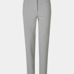 KYLIEFV 553 - LIGHT GREY PINSTRIPE REGULAR