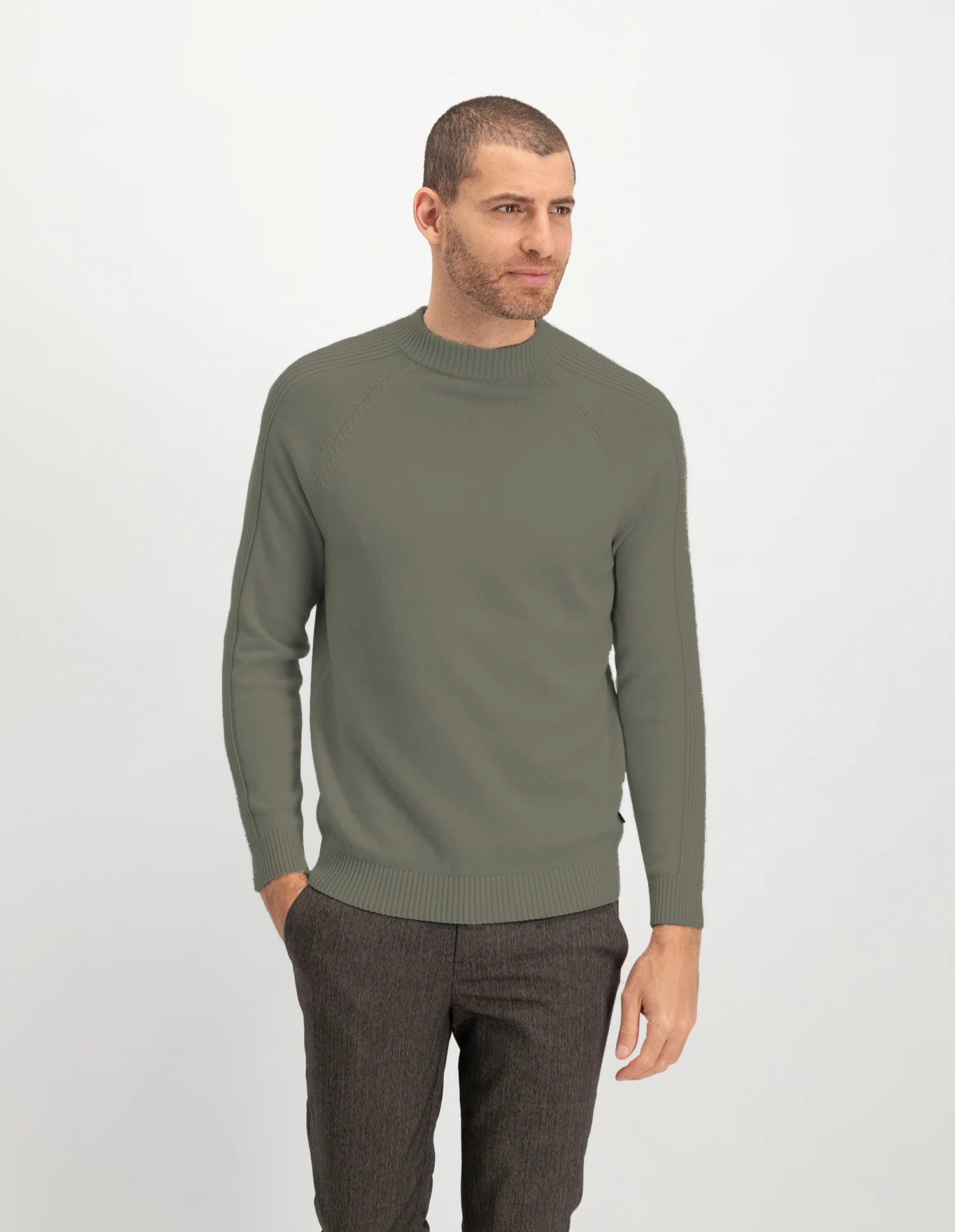 PAUL - LIGHT ARMY MELANGE - Afbeelding 2