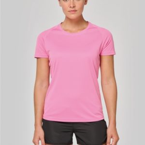 ProAct Gerecycled damessport T-shirt ronde hals