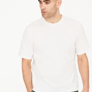 TAS MID SLEEVE PINT TEE - WHITE