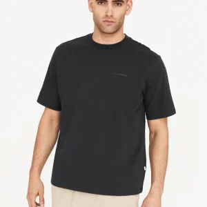 TAS MID SLEEVE PINT TEE - BLACK