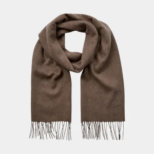 WOOL SCARF - SAND