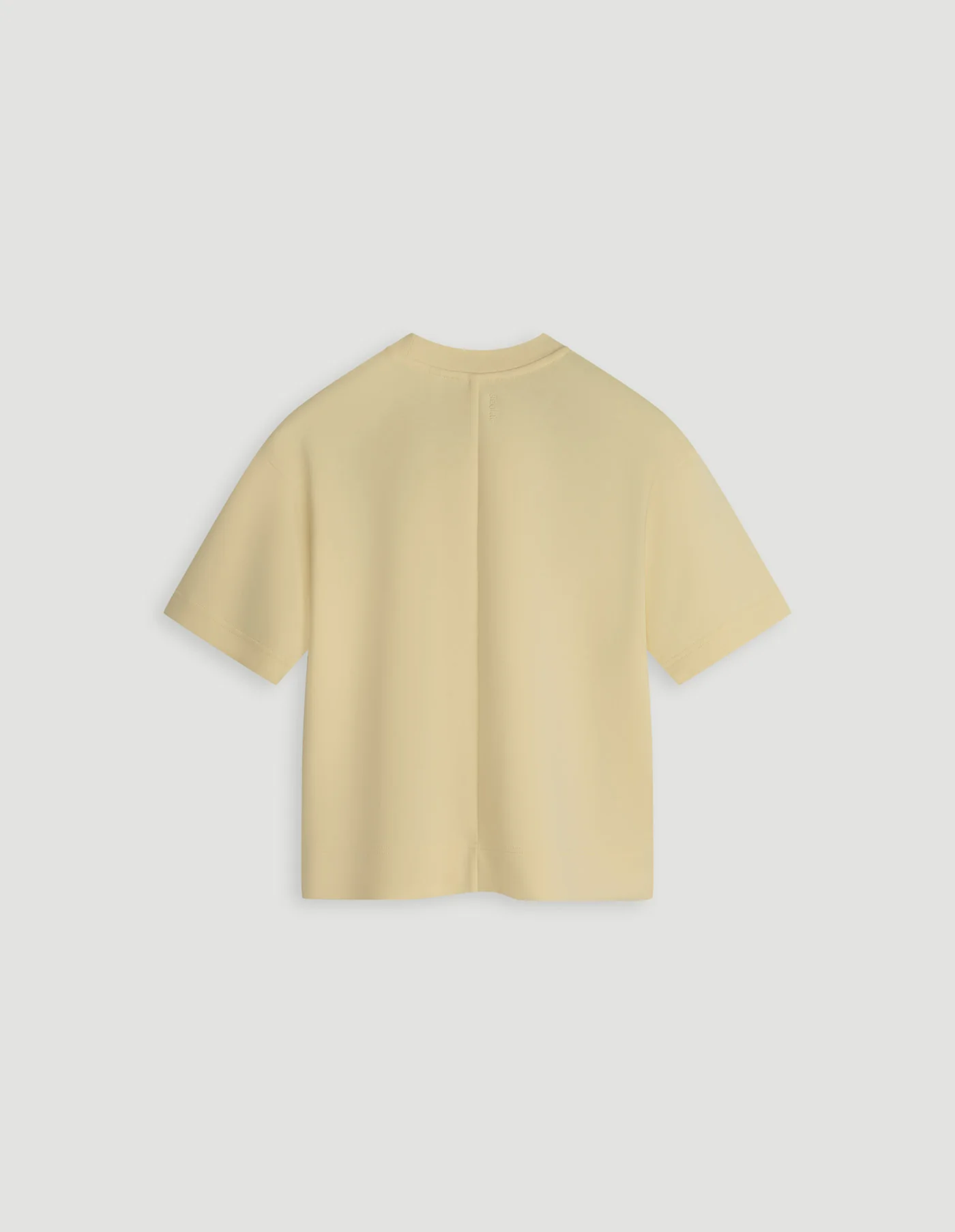 RAE T-SHIRT - PASTEL YELLOW - Afbeelding 5