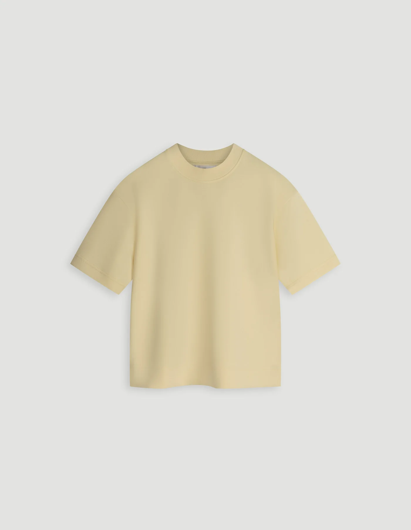 RAE T-SHIRT - PASTEL YELLOW - Afbeelding 4