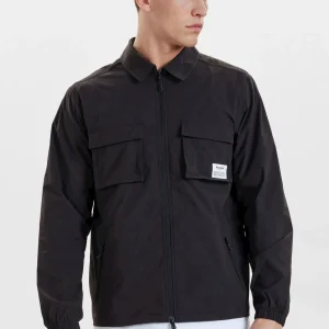 CARGO OVERSHIRT LIGHTWEIGHT - BLACK