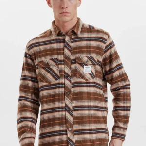 FLANNEL SHIRT - BROWN