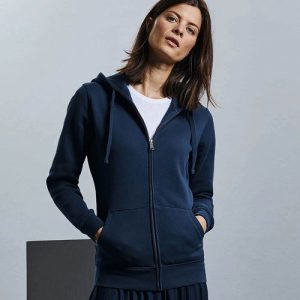 Russell Authentic Zipped Hood dames Vest