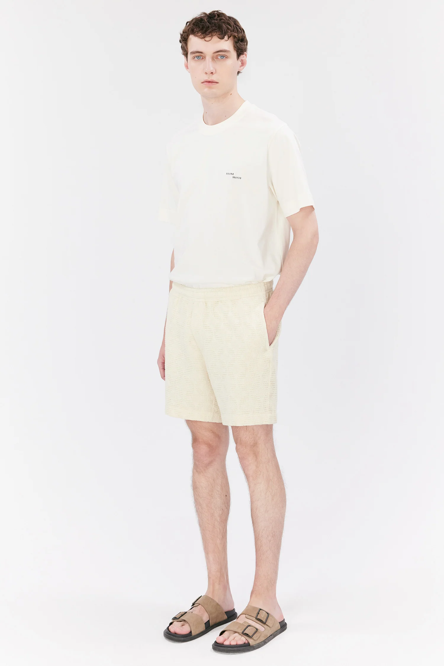 RYAN SHORTS - FADED YELLOW - Afbeelding 4