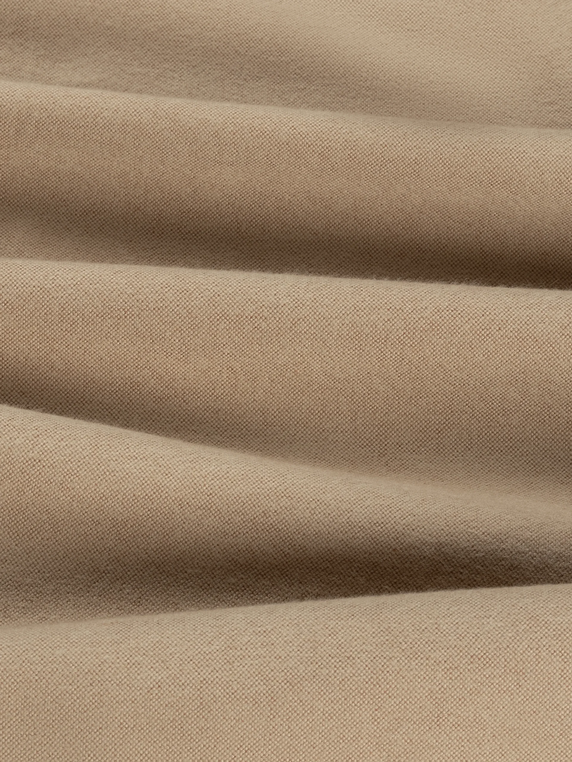 SHIRT BRUSHED FLANNEL - SAND - Afbeelding 4