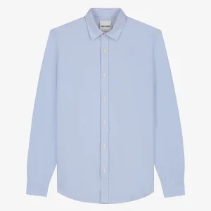 SHIRT BRUSHED FLANNEL - LIGHT BLUE