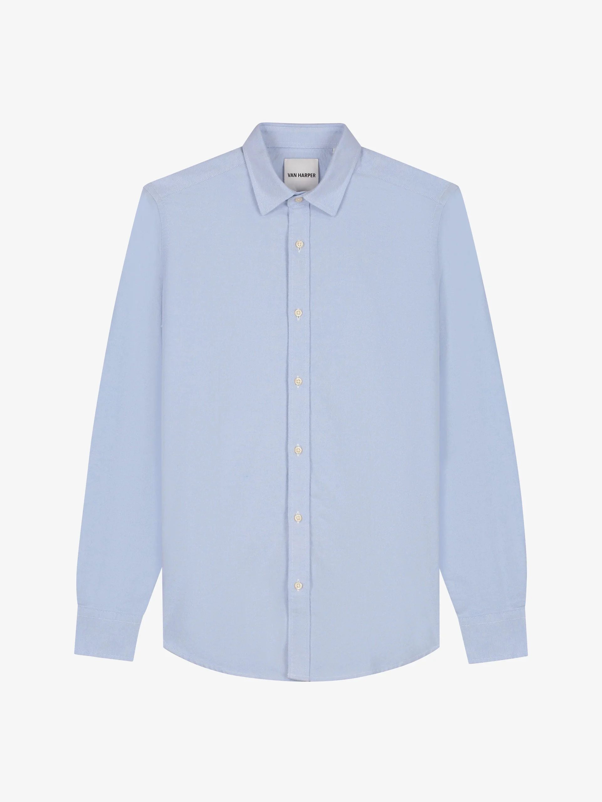 SHIRT BRUSHED FLANNEL - LIGHT BLUE - Afbeelding 2