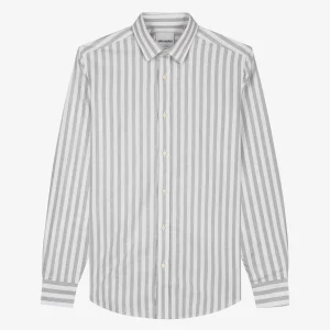 SHIRT BRUSHED FLANNEL - BEETLE STRIPES
