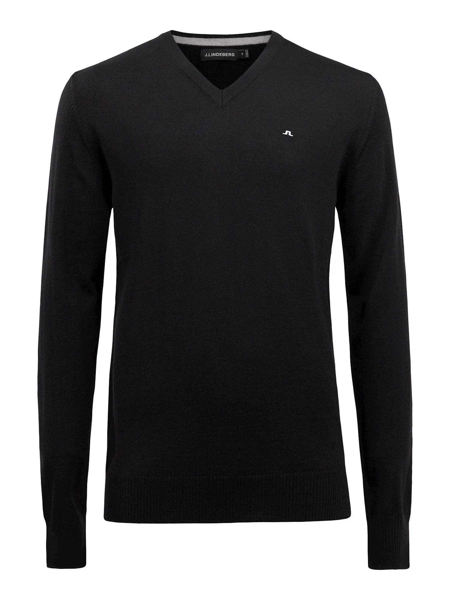 LYMANN TRUE MERINO KNIT - BLACK - Afbeelding 7